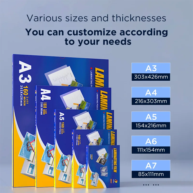 Yidu Hot Sale Super Adhes 80mic 100mic PET PE Application Thermal Lamination Pouch Film Manufacture
