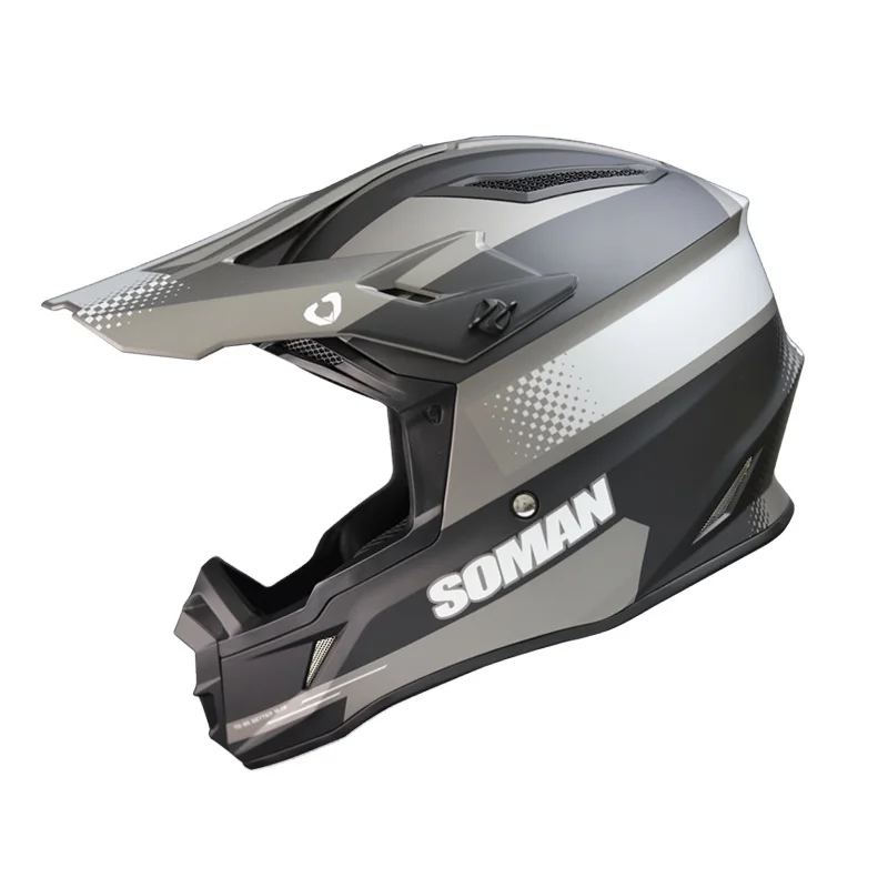 SOMAN M11 off-road bmx racing mountain bike full face helmet with CE EN1078 CPSC UKCA ASTM