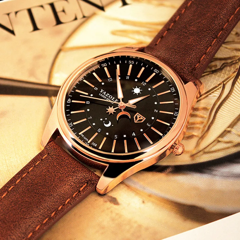 Yazole Wrist Watch Men 2020 Male Clock Quartz Watch Top Brand Luxury Famous Wristwatch Hodinky Quartz-watch Relogio Masculino