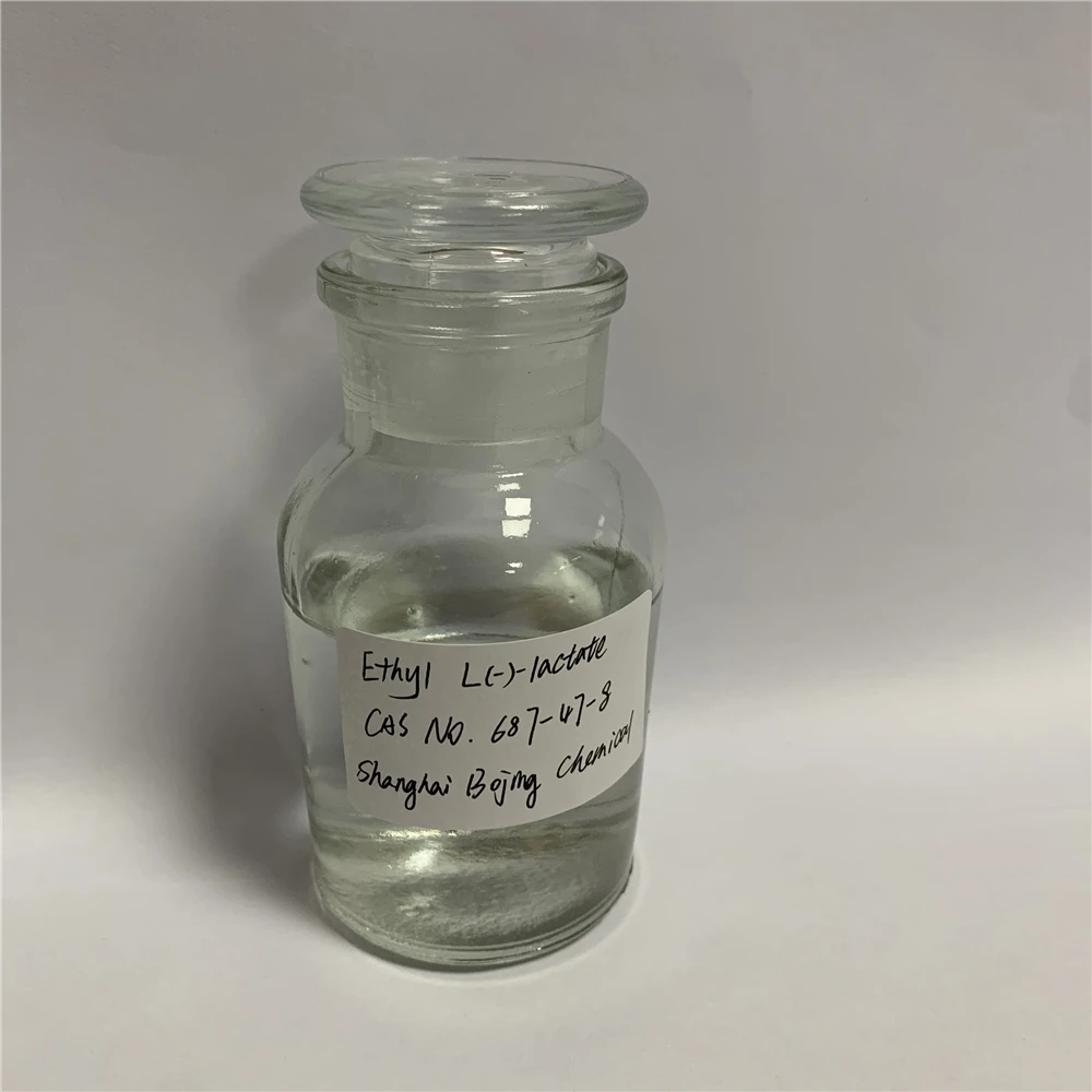 Hot Selling CAS 687-47-8 Synthetic Organic Chemistry 99% Ethyl L(-)-Lactate