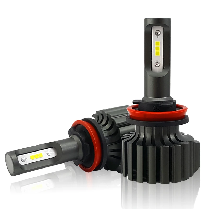 1pair Faro Led Headlight Auto Lighting System Luces 9005 9006 Led para Carros Headlight Fog/driving Lights H11 Led Lamp Bulbs