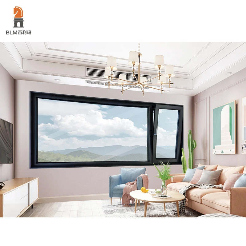 Awning Windows With Double Glass Bathroom Customized Tilt Windows Tilt And Turn Aluminium Windows
