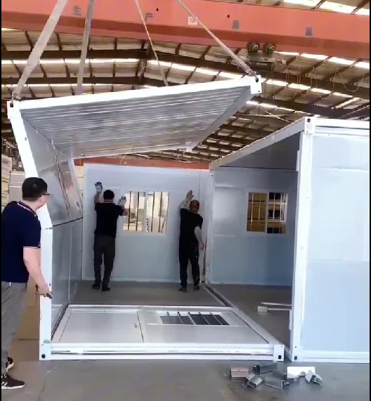 SH Made in China prefabricated house 20ft Prefab Living mobile container house modern prefabricated house
