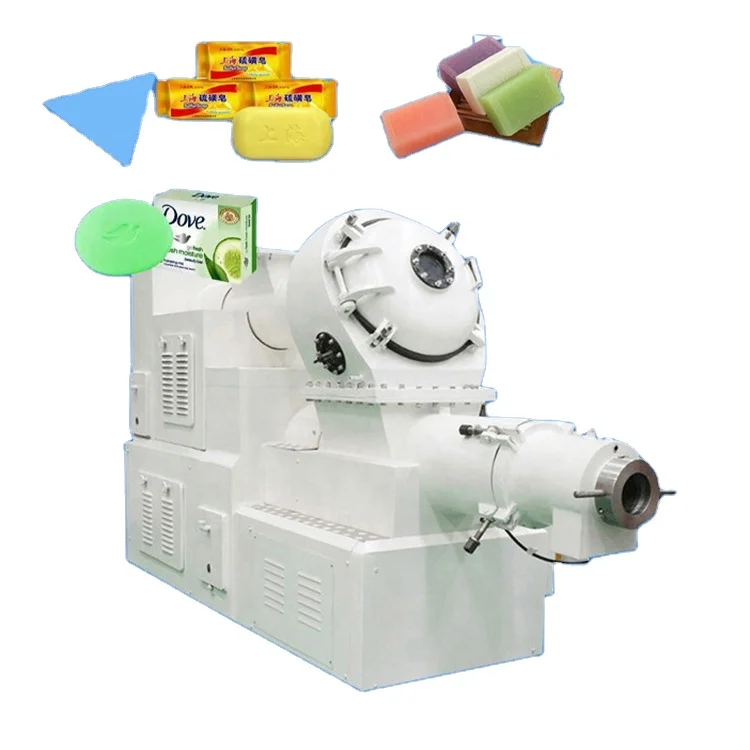 
China 100-200kg/h Small Toilet Laundry Bar Soap Making Machine for hotel soap maker 