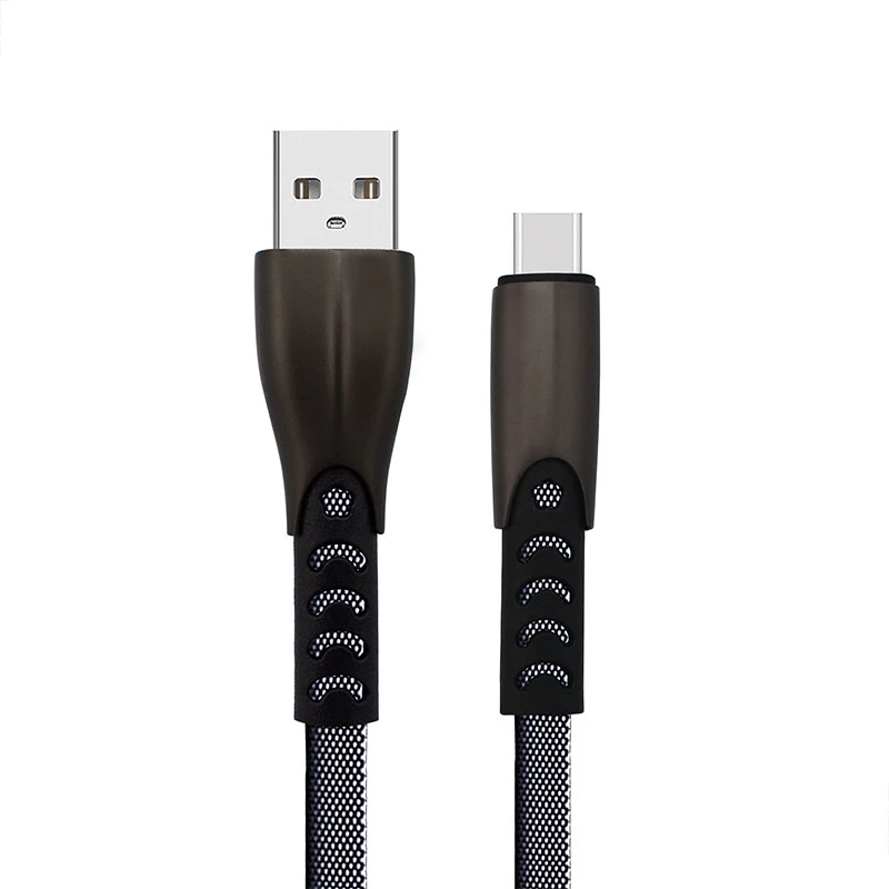 
High Quality Nylon Braided Fast Charger Cable 2M Charging USB Cable Free Shipping 1m Mobile Phone Cable 