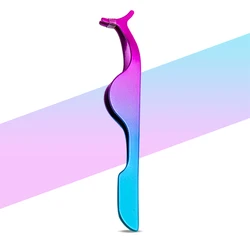 2020 pincet OEM custom eyelash extension tweezers laah lash eyelash curler