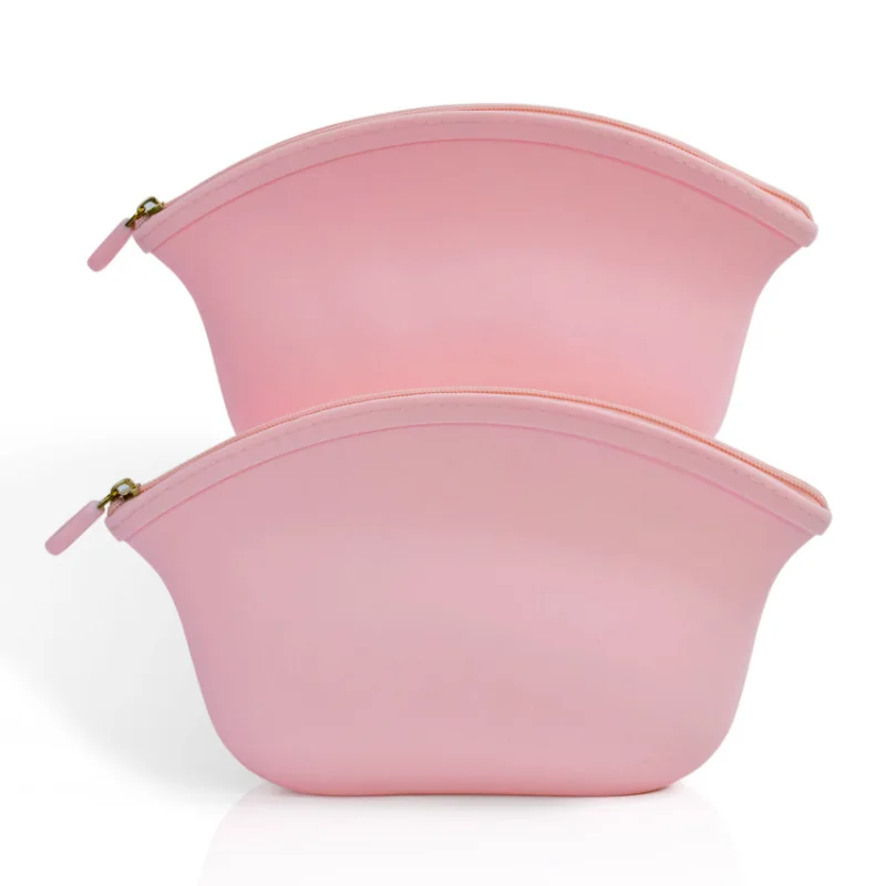 Silicone axe shaped bag A silicone bag with a large opening on the home daily storage bag
