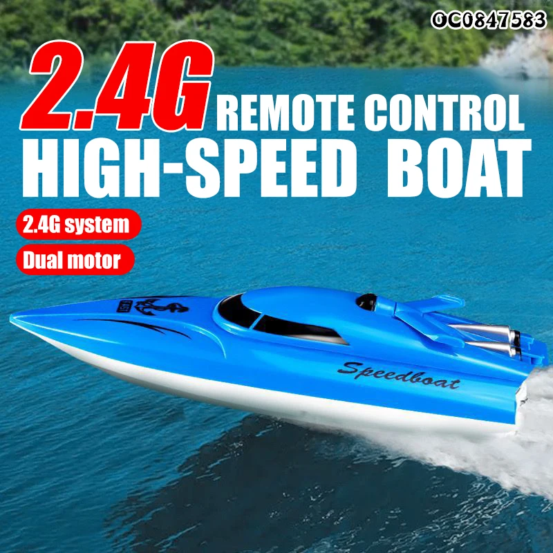 High Quality 2.4G 4CH Speedboat Remote Control Rc Boat High Speed for Adults