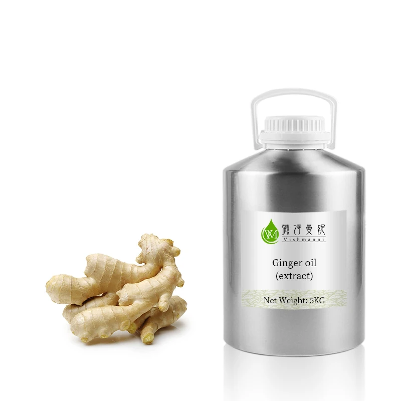 CO2 Extraction New Lymphatic Drainage Ginger Oil For Nourishing Hair Growth