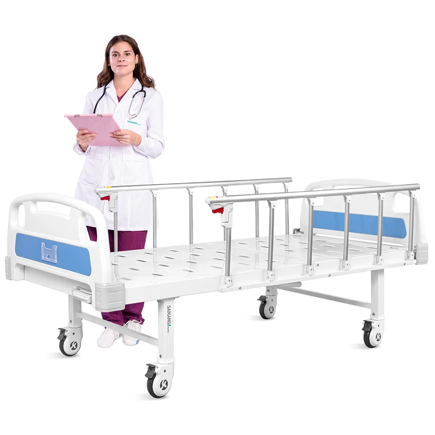 High Quality Medical Equipment Hospital Furniture Abs Manual Nursing Care Hospital Bed For Home