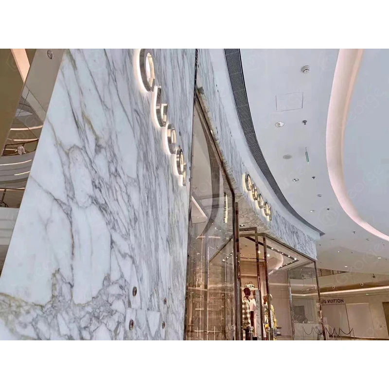 Good Quality Arabescato White Marble Natural Stone For Wall Floor Decoration Bathroom