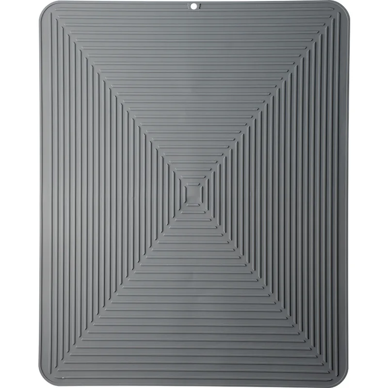 Modern round Silicone Placemat Eco-Friendly and Washable Baby and Dining Table Pad Portable 3mm Thickness Mat