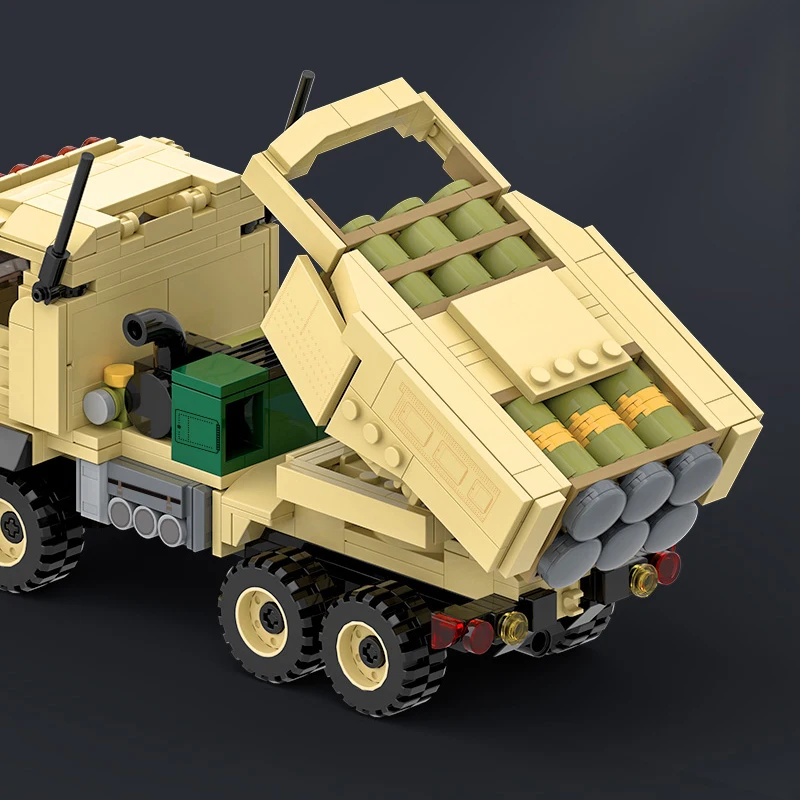 3511 Военная серия M142 HIMARS MOC Model оборудование для детей развивающая сборка конструктор Набор игрушек украшения мальчиков Игрушка Juguetes