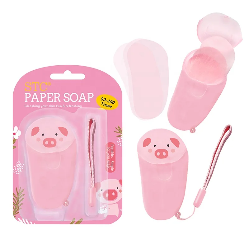 
Portable dissolving basic cleaning mini OEM hand washing paper soap for kids 