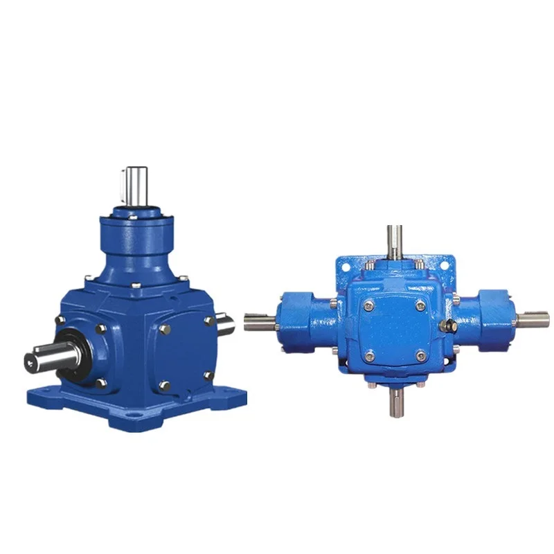 T Series High Speed Right Angle Helical Bevel Speed Gear box Spiral Bevel gearbox reducer for transmission