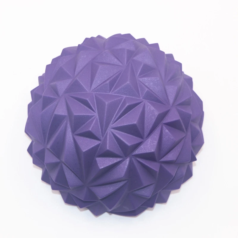 16cm PVC Inflatable Balance Training Yoga Ball Spiky Foot Massage Half Ball