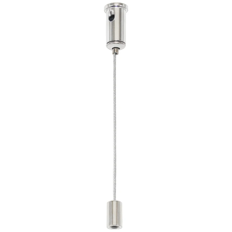 China Factory  Cylindrical Ceiling Attachment Led Suspension Hanging Kits For Direction Signs Lighting System