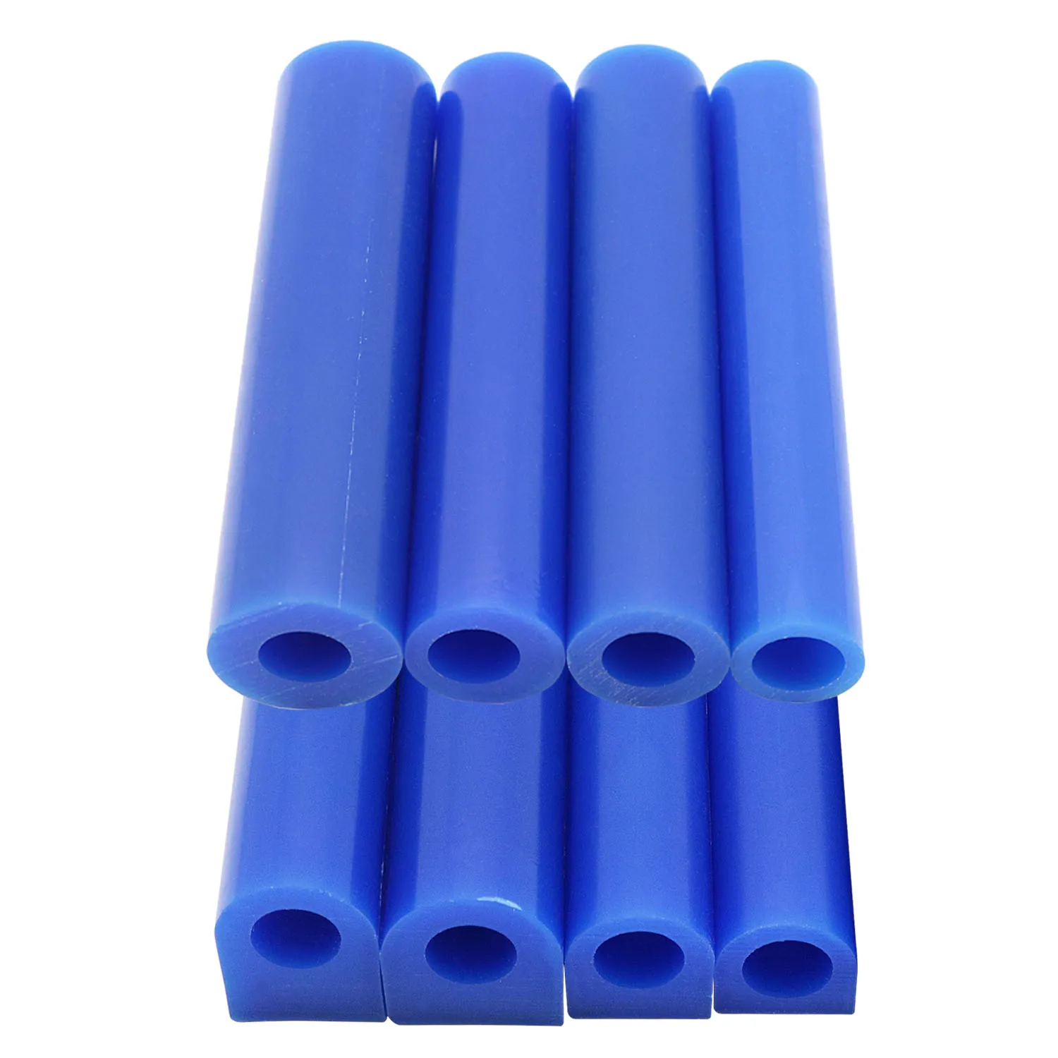 High Quality Multi-models Blue Carving Wax Ring Tube for Jewelry Making Ring Mold Hard Wax Blank Large Flat Side Tube