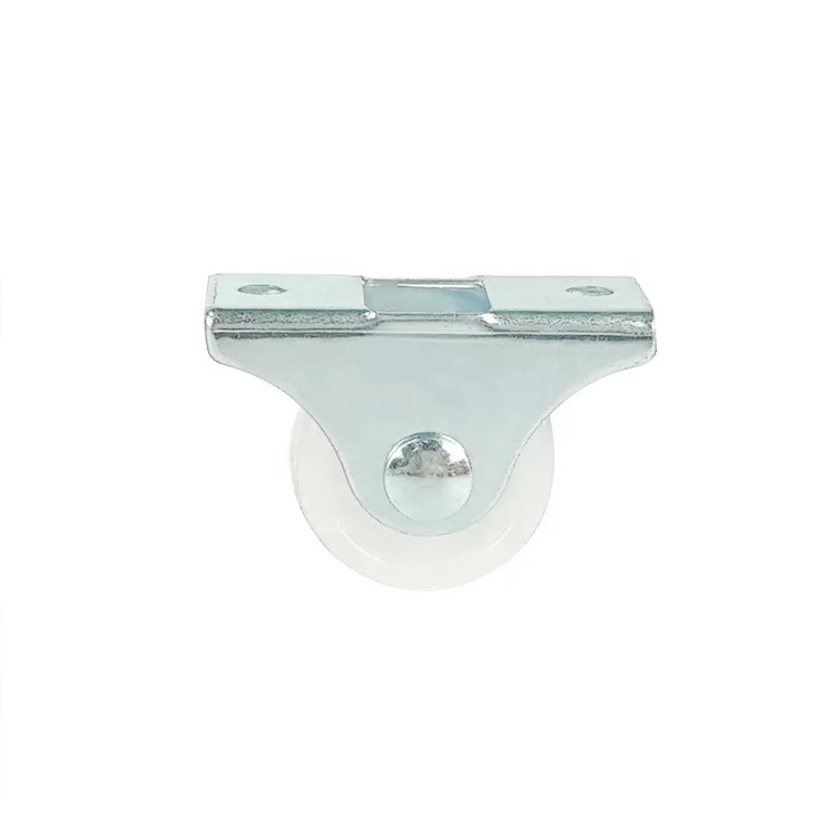 Factory price all size plastic pp material 1 inch castor wheel sliding door wheels