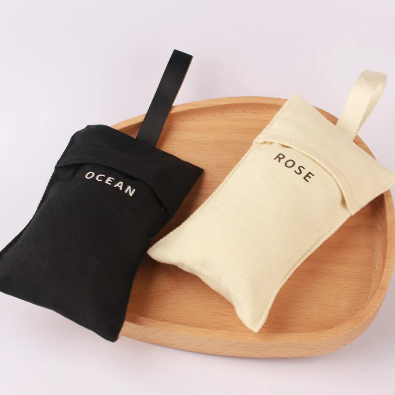 Best price eco-friendly fragrance bag aroma beads natural fresh sachets hanging air freshener cotton perfume sachets