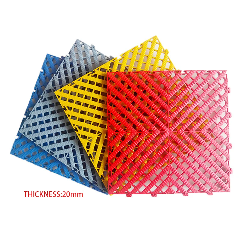 Plastic Interlocking Floor Tiles,PP Interlock floor tiles parking floor mat drinage grille splicing sandy