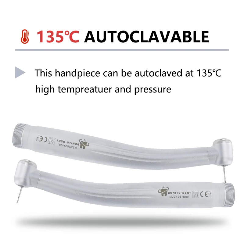 Dental High Speed Handpiece Air Turbine Ceramic Bearing Single Water Spray No LED Handpiece 2/4Hole Dentist Tool B2 M4