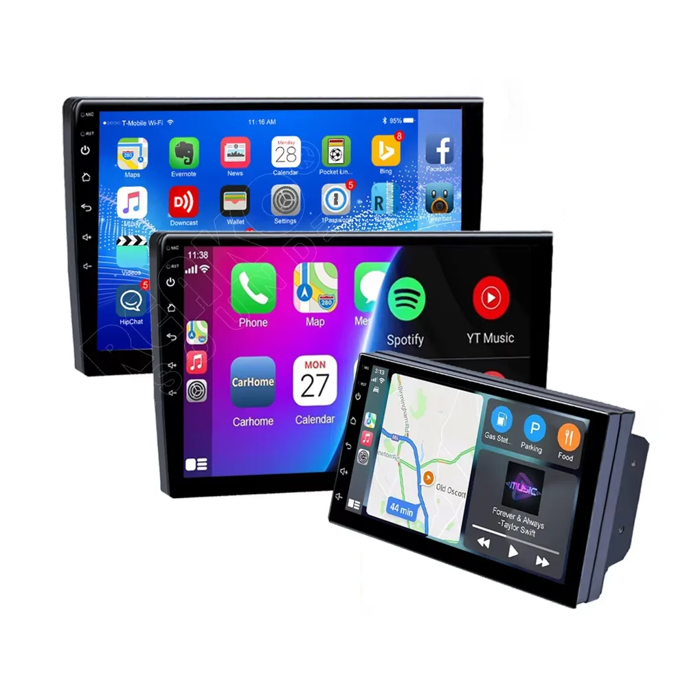 Universal Android Radio For Car 7' 9'10' Multimedia Player Stereo With Carplay WIFI GPS EQ FM Autoradio