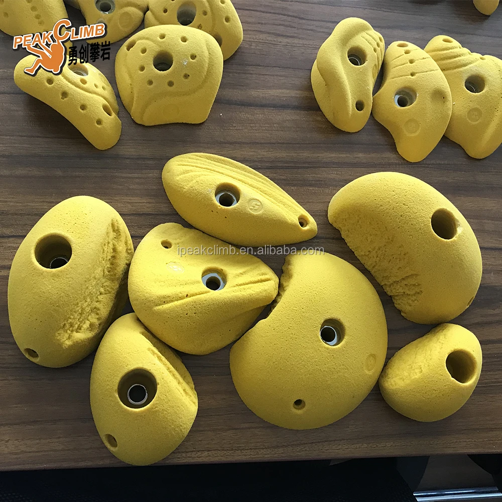 climbing holds quality and quantity assured