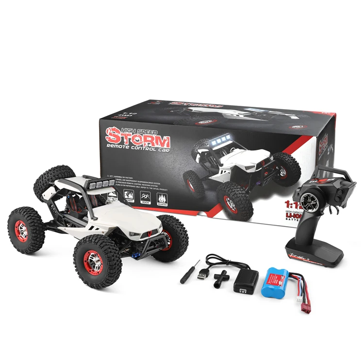 WLtoys XKS 12429 1/12 Scale 4WD Electric Remote Control  2.4GHZ RC Racing Car High Speed 40KM/H Wireless Toys Car with LED Light