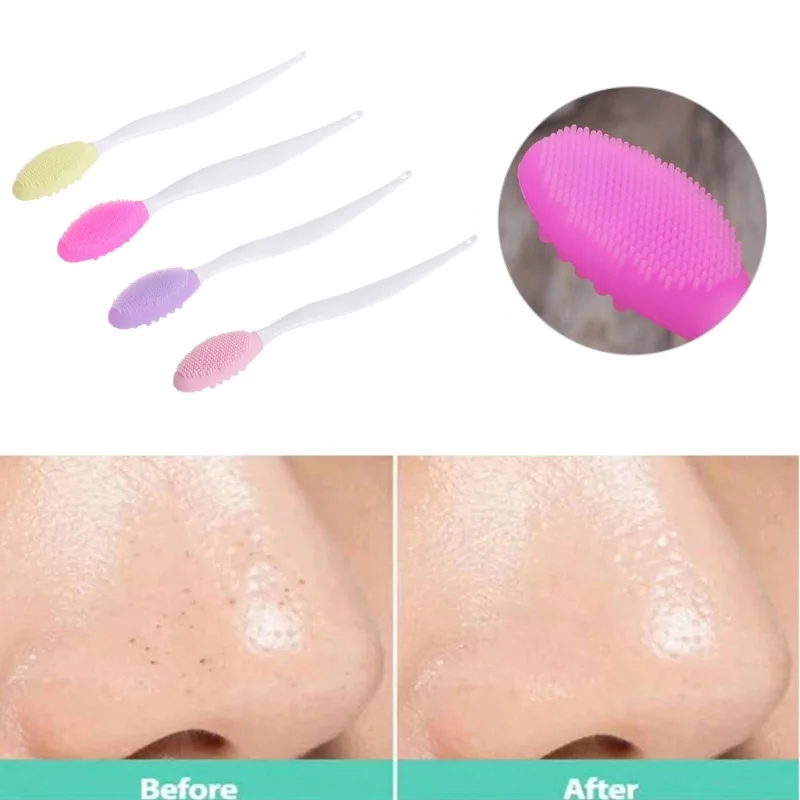 Blackhead Remover Oem Beauty Multi Type Equipment Model Silicone Lip Scrub Exfolitor Facial Kit for Women Nose Cleaning Brush