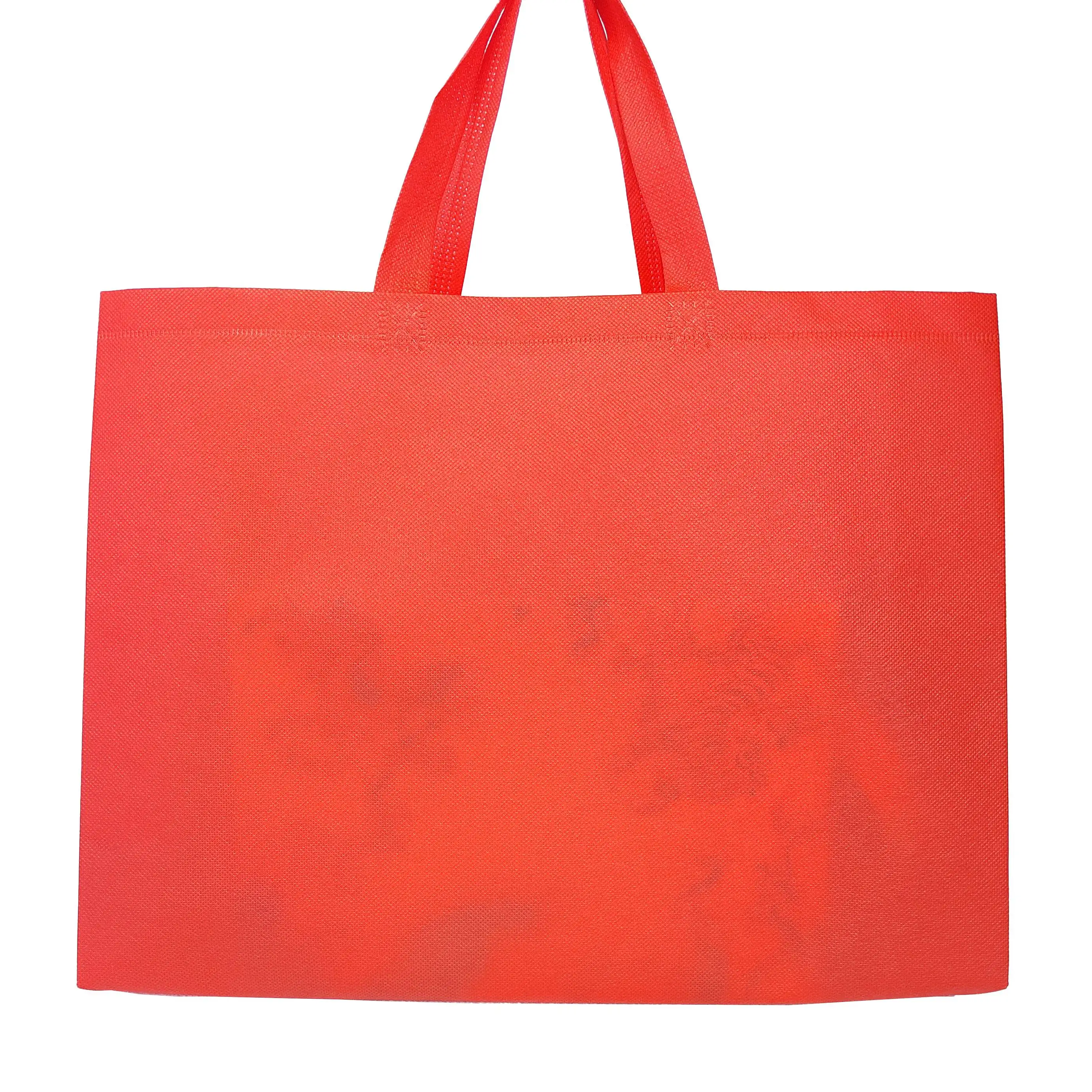 Factory sale boutique nonwoven bag eco friendly laminated Full color printing  Reusable shopping Bag non woven bag