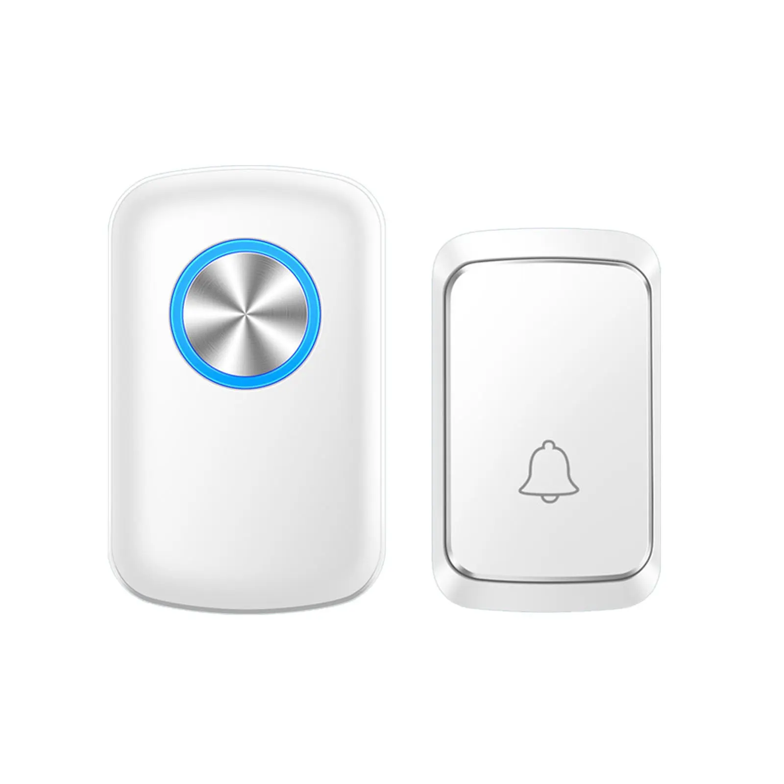 IP55 Waterproof  60 Melodies 300M Long Range Battery Powered DC Door Bells Cordless Wireless Doorbell