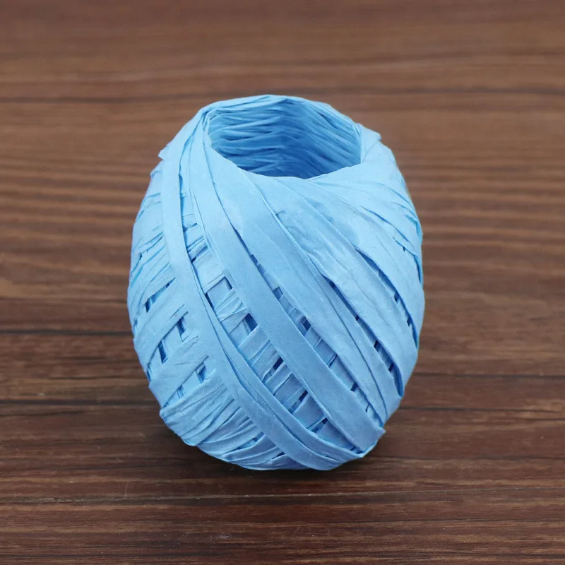 Raffia paper rope  packaging bundled raffia string