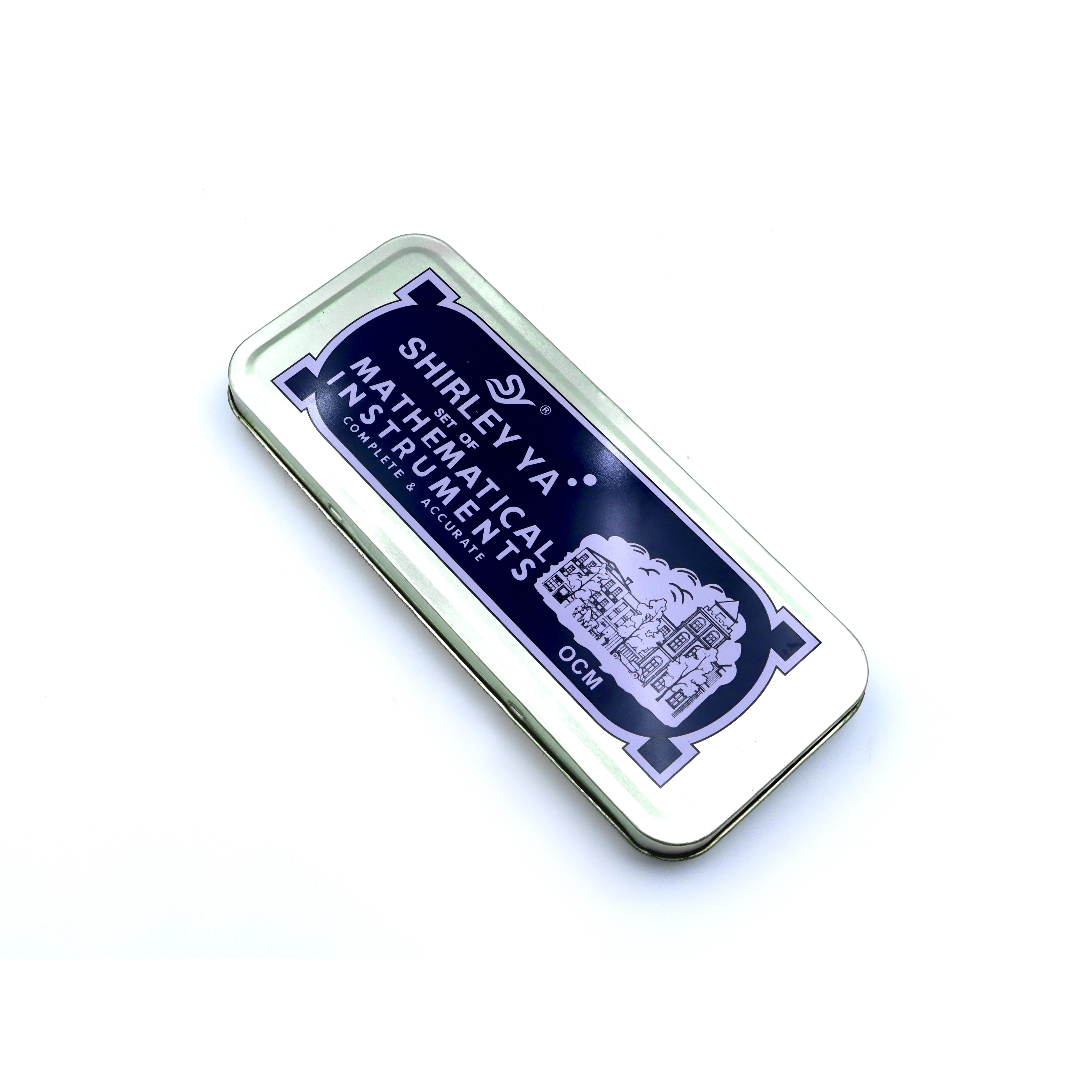 Shirleyya оптовая продажа канцелярские принадлежности Геометрическая коробка математический инструмент разделитель компаса