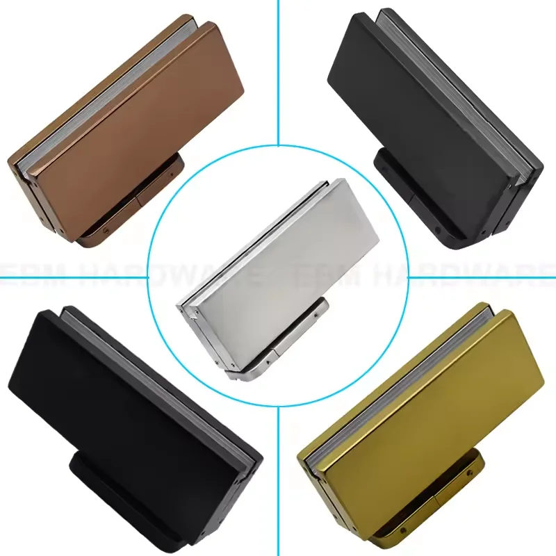 Glass Door Hardware Patch Fittings Stainless Steel 304 Square Spindle Hydraulic NO Digging Floor Spring