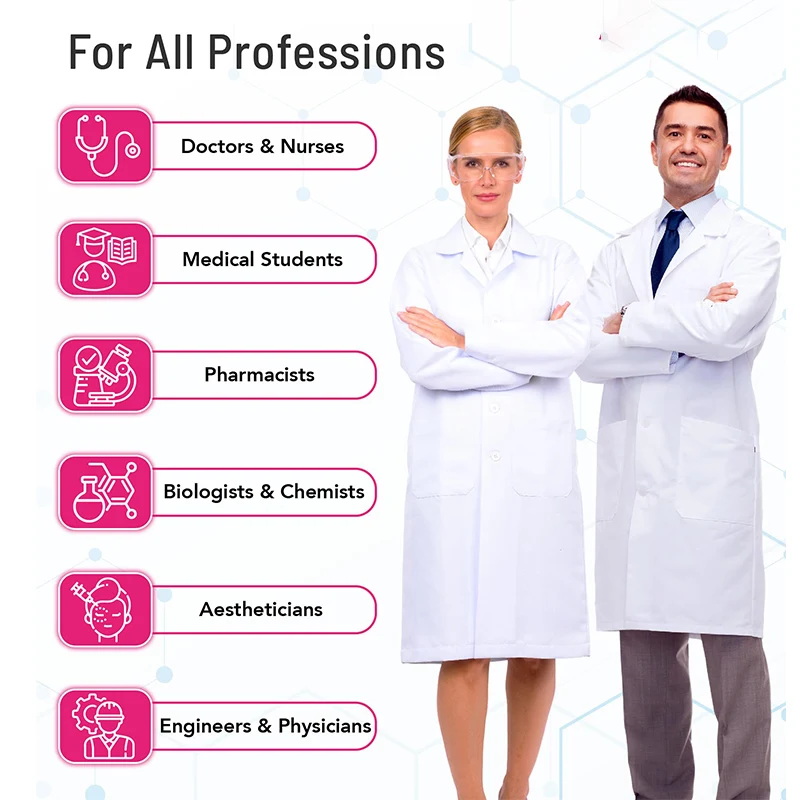 Wholesale of new male and female nurse uniforms  work uniforms  hospital doctor uniforms  white laboratory coats