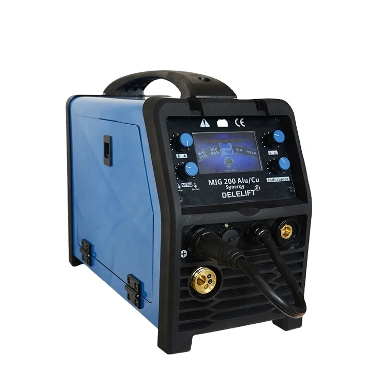 Smart Synergy Welding Machine Semi Automatic Handy MIG/MMA/TIG/Arc Dlmig-200B