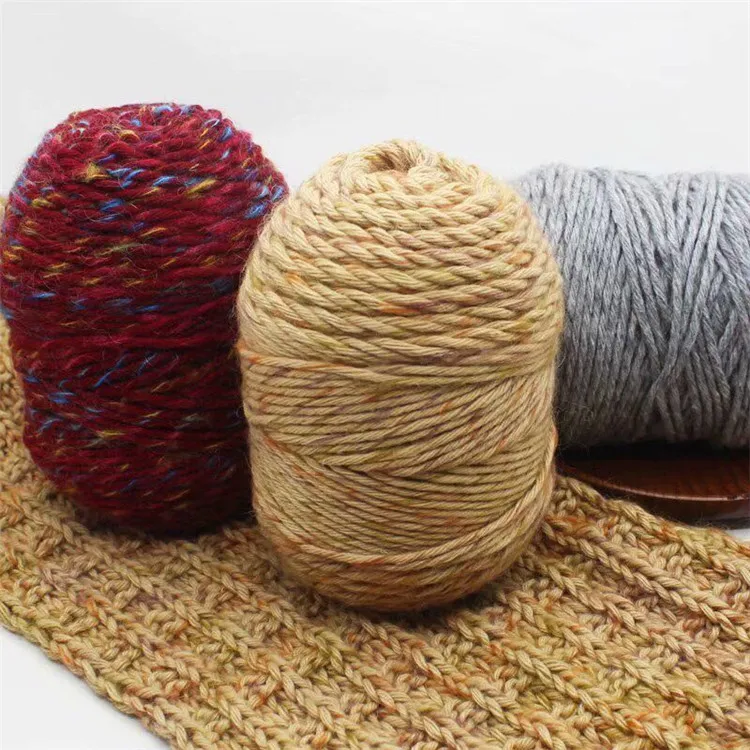 
wholesale 15 mohair 15 wool 35 acrylic 30 polyester colorful wool blended yarn 
