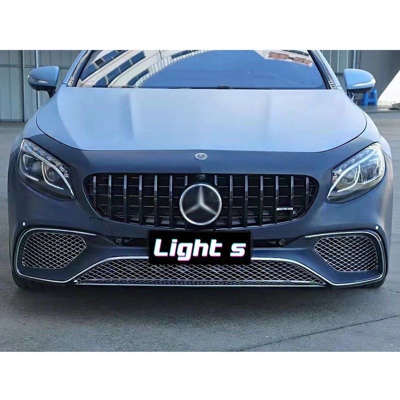 Factory price for  Mercedes S-CLASS Coupe C217 upgrade to S65 coupe Model with front/rear bumper assembly Grille