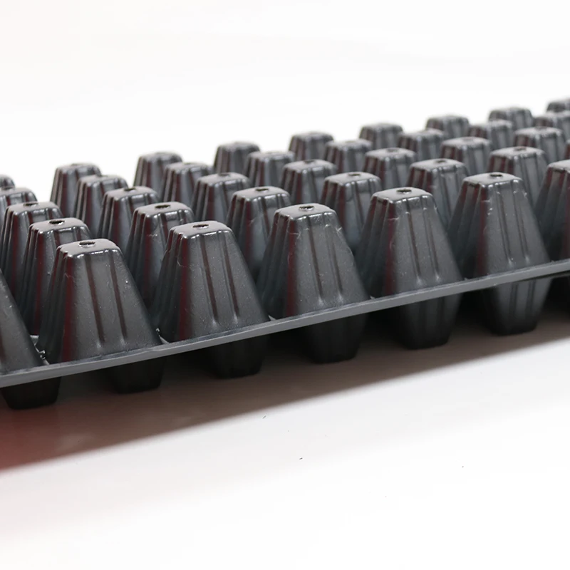 Wholesale 50 Cells PET Plastic garden propagation tray plant seedling
