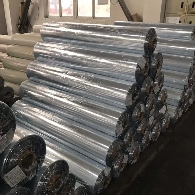 Лидер продаж 0 13 мм Обычная Прозрачная мягкая пластиковая ПВХ рулонная упаковка пленка для изготовления мешков