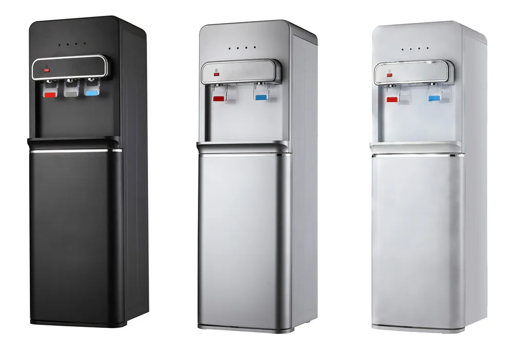 New Design Patented Black Silver White Color Compressor Cooling Bottle Top Loading Standing Water Didpenser