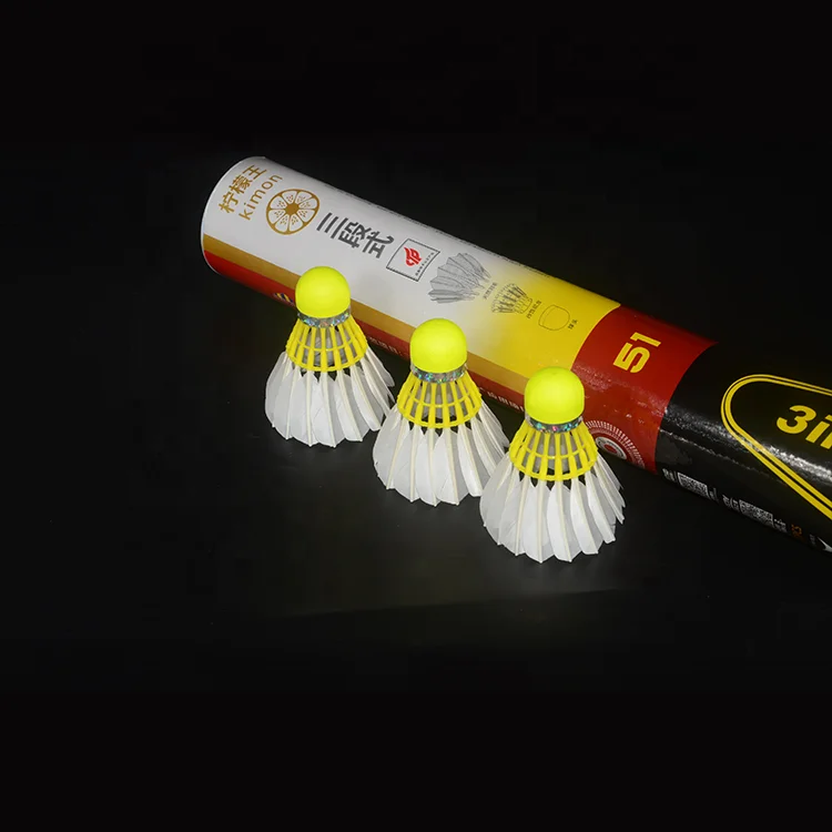 Original Source Goose Feather Shuttlecock Badminton 3in1 Shuttlecocks Hybrid Shuttle Most Durable for Professional Training