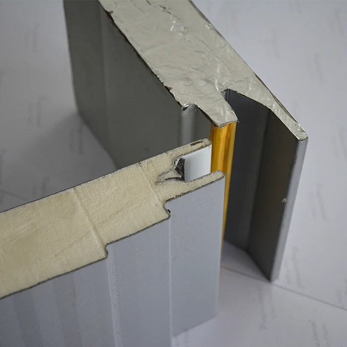 China colorful insulation material pu sandwich wall and roof panels