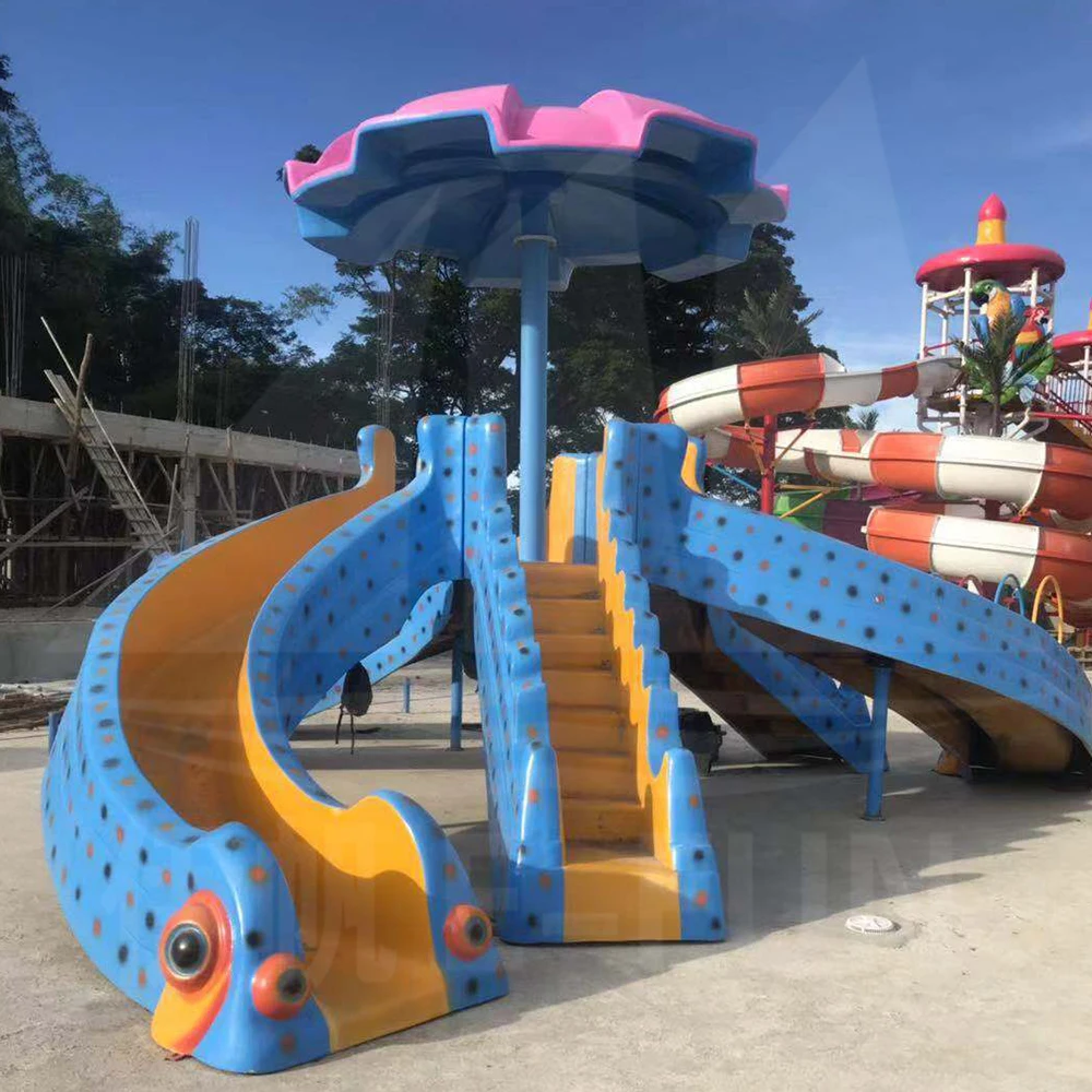 Philippines Hotel Water Park Wave Pool Fiberglass Water Slide