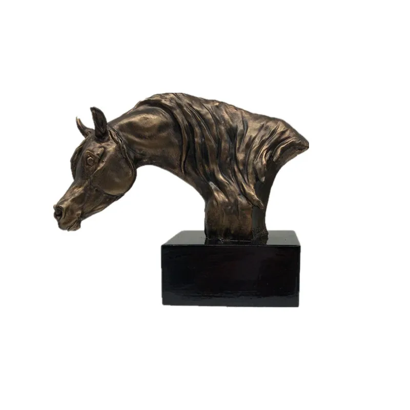 Resin Arabian horse sculpture figurine statue trophy