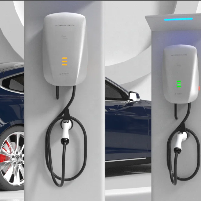 Зарядное устройство Bluesky Type 2 32a Ev 11 кВт 22 переменного тока автомобильное быстрое зарядное для дома Новая Энергия электромобиля зарядная станция