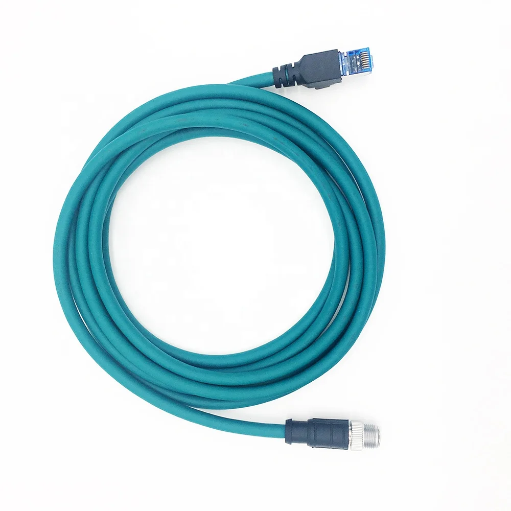 M12 X код 8 контактный разъем для кабеля Rj45