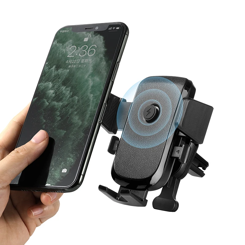 
special cell phone holder mount supercharge qi certified 15w fast charging pad wireless car charger for samsung iphone huawei lg 
