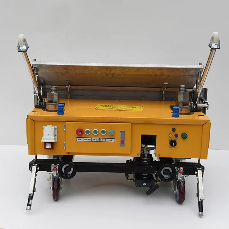 Factory Direct Sale New Automatic Wall Plaster Cement Mortar Rendering Machine